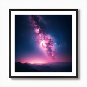 Galaxy Art Print