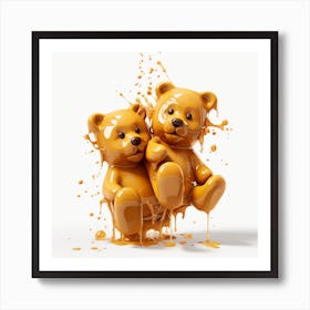Teddy Bears 4 Art Print