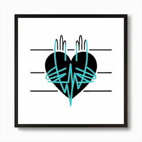 Heartbeat Art Print