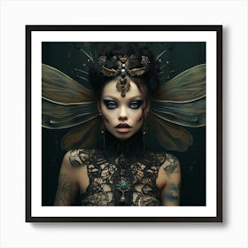 Gothic Beauty 2 Art Print