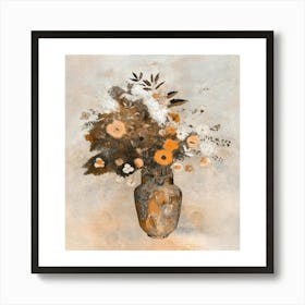 Flowers In A Vase 25 Art Print