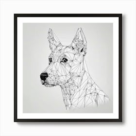 German Shepherd Art Print