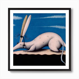 Curiosity Did Not Kill The Aardvark Art Print