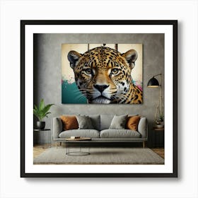 Jaguar Canvas Art Art Print