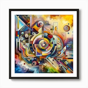 Abstract Abstract Painting 1 Art Print