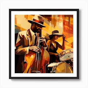 Jazz Musicians 28 Art Print
