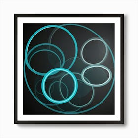 Circle Of Light Art Print