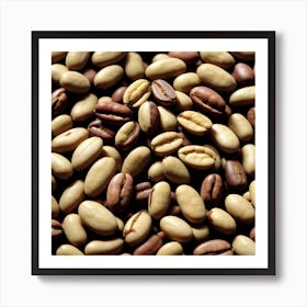 Coffee Beans 251 Art Print