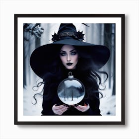 Witch In The Woods 1 Art Print