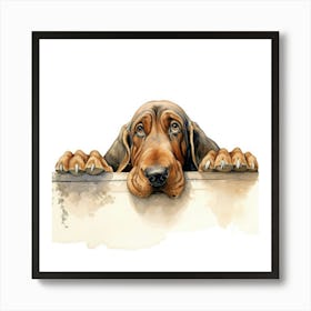 Hound Dog 2 Art Print