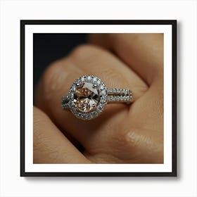 Engagement Ring Art Print