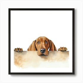 Hound Dog 5 Art Print