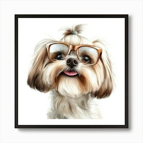 Shih Tzu 15 Art Print