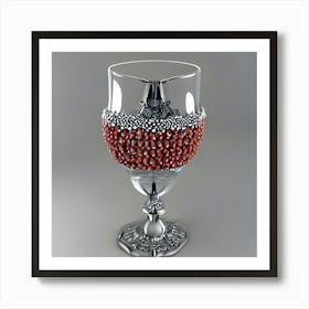 Wine Glass Art Print