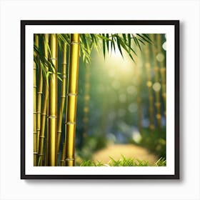 Bamboo Forest 9 Art Print