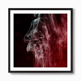 Smoke In The Air Art Print