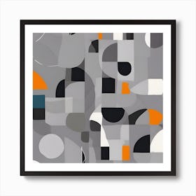 Abstract Shapes Art Print