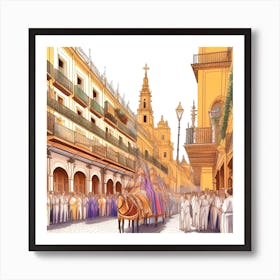 King Of Spain Art Print