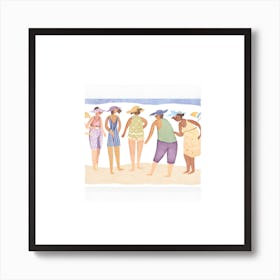 Beach Party Art Print