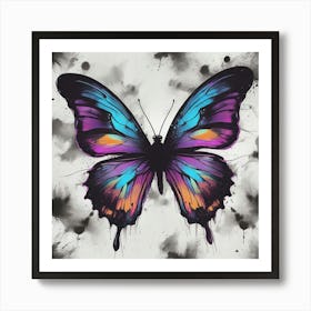 Butterfly Canvas Print Art Print