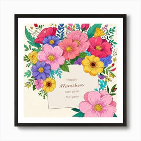 Happy Mothers Day Art Print