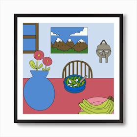 MF DOOM - Seaweed Stewed Art Print