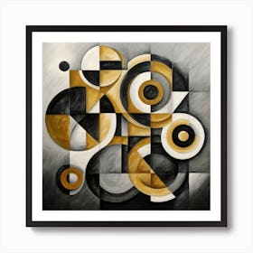 Abstract Painting Cubismo Abstract 11 Art Print