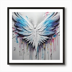 Angel Wings 3 Art Print