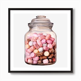 Candy Jar 5 Art Print