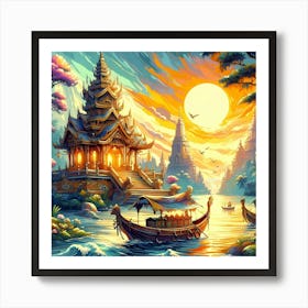 Thailand Painting 1 Art Print