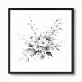 Flower of Ikebana 1 Art Print