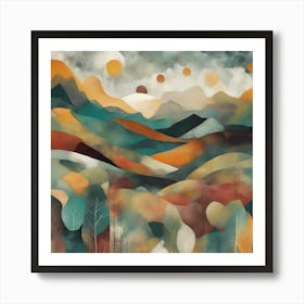 Scotland Landscape Art Print