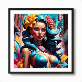 Sexy Girl 3 Art Print