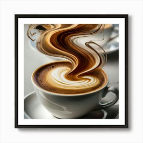 Latte Art 71 Art Print