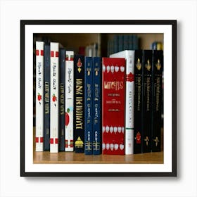 Collection Of Books 2 Art Print