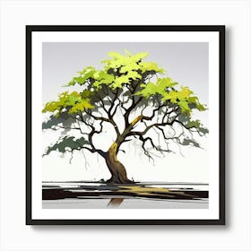 Oak tree 3 Art Print