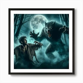 Werewolf 2 Art Print