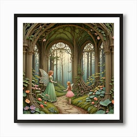 Fairy Garden 3 Art Print