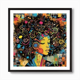 Afrofuturism 20 Art Print