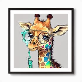 Giraffe 1 Art Print