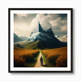 Mountain Way Art Print