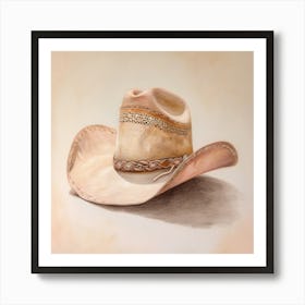 Cowboy Hat 2 Art Print