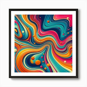 Abstract - Abstract Stock Videos & Royalty-Free Footage 6 Art Print