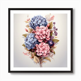 Floral Elegance Art Print