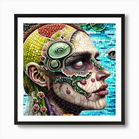 Woman'S Head Art Print