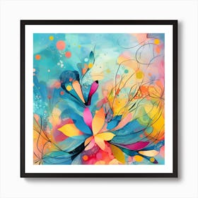 Abstract Painting 79 Art Print