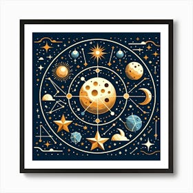 Astronomy Affiche