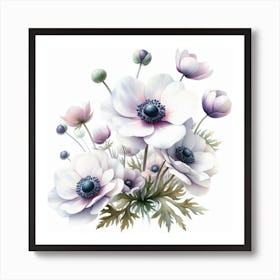 Anemones 3 Art Print