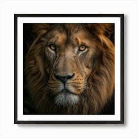 Lion Portrait 1 Art Print