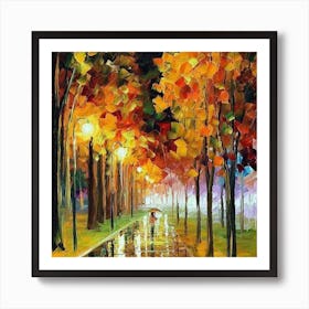 Autumn Park Art Print